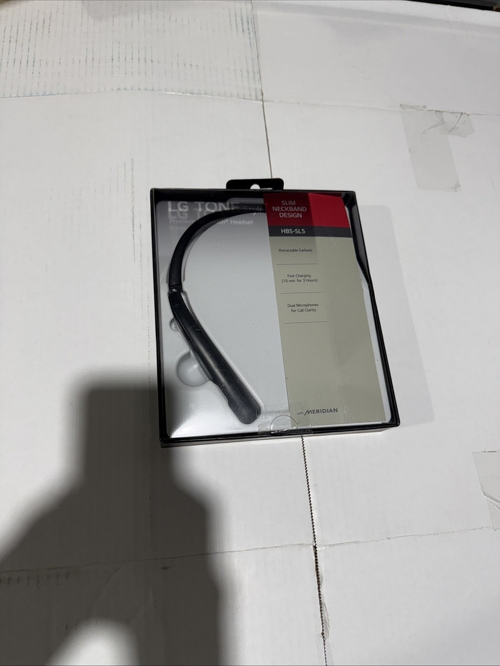 LG TONE Style SL5 Bluetooth Wireless Stereo Headset - Black